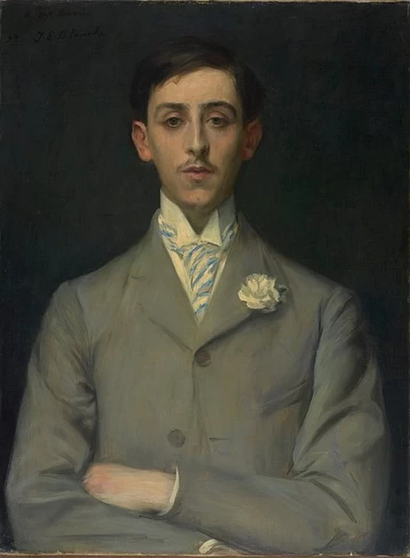 Ritratto di Maurice Barrès giovane